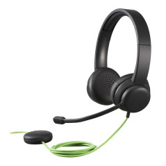 Acer GP.HDS11.01N cuffia e auricolare Cablato A Padiglione Musica e Chiamate Nero