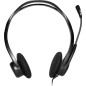 Logitech 981-000100 cuffia e auricolare Cablato A Padiglione Musica e Chiamate USB tipo A Nero
