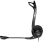 Logitech 981-000100 cuffia e auricolare Cablato A Padiglione Musica e Chiamate USB tipo A Nero Logitech 981-000100 cuffia e auricolare Cablato A Padiglione Musica e Chiamate USB tipo A Nero