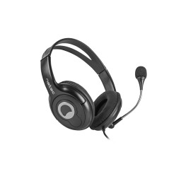 NATEC Bear 2 Auricolare Cablato A Padiglione Nero