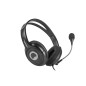 NATEC Bear 2 Auricolare Cablato A Padiglione Nero NATEC Bear 2 Auricolare Cablato A Padiglione Nero