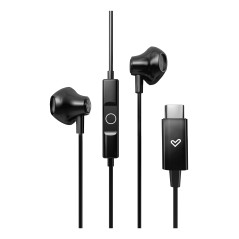 Energy Sistem EasyPods Auricolare Cablato In-ear Musica e Chiamate USB tipo-C Nero