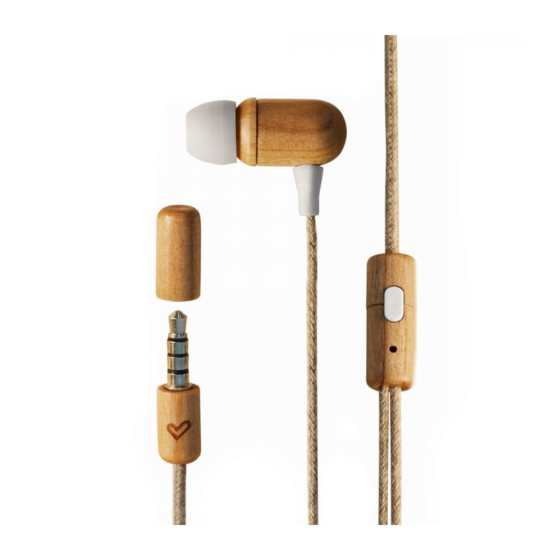 Energy Sistem Eco Cherry Wood Cuffie Cablato In-ear MUSICA Legno Energy Sistem Eco Cherry Wood Cuffie Cablato In-ear MUSICA Legno