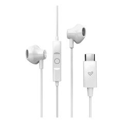 Energy Sistem EasyPods Auricolare Cablato In-ear Musica e Chiamate USB tipo-C Bianco