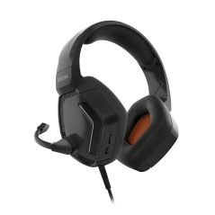 Krom KOPA PRO Auricolare Cablato A Padiglione Gaming Nero
