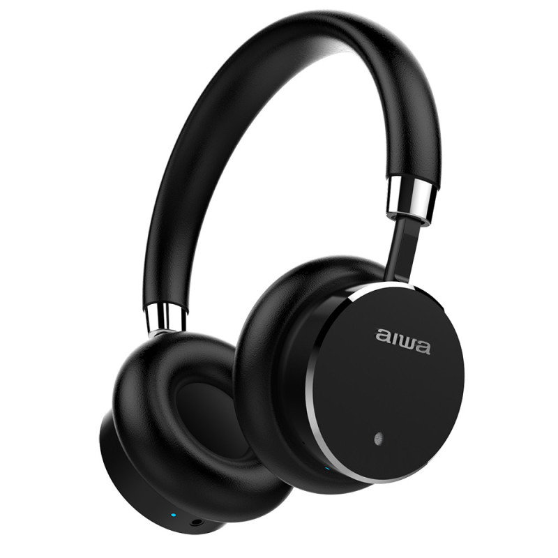 Aiwa HSTBTN-800BK cuffia e auricolare Con cavo e senza cavo A Padiglione Musica e Chiamate Bluetooth Nero Aiwa HSTBTN-800BK cuffia e auricolare Con cavo e senza cavo A Padiglione Musica e Chiamate Bluetooth Nero