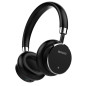 Aiwa HSTBTN-800BK cuffia e auricolare Con cavo e senza cavo A Padiglione Musica e Chiamate Bluetooth Nero