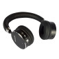 Aiwa HSTBTN-800BK cuffia e auricolare Con cavo e senza cavo A Padiglione Musica e Chiamate Bluetooth Nero