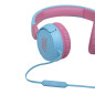 JBL JR310 Auricolare Cablato A Padiglione MUSICA Blu JBL JR310 Auricolare Cablato A Padiglione MUSICA Blu