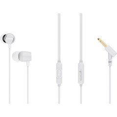Aiwa ESTM-30WT cuffia e auricolare Cablato In-ear Chiamate/Musica/Sport/Tutti i giorni Bianco