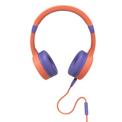 Energy Sistem Lol&Roll Pop Auricolare Cablato A Padiglione MUSICA Arancione, Viola