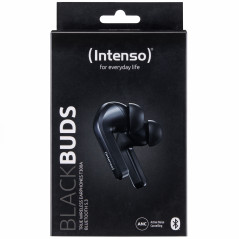 Intenso Black Buds T300A Cuffie True Wireless Stereo (TWS) In-ear Chiamate Musica Sport Tutti i giorni USB tipo-C Bluetooth Nero