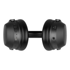 Energy Sistem BT Travel 6 ANC Auricolare Con cavo e senza cavo A Padiglione Musica e Chiamate USB tipo-C Bluetooth Nero