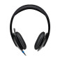 Logitech 981-000480 cuffia e auricolare Cablato A Padiglione Ufficio USB tipo A Nero Logitech 981-000480 cuffia e auricolare Cablato A Padiglione Ufficio USB tipo A Nero