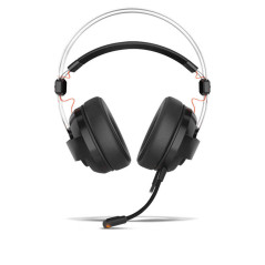 Krom Kode Auricolare Cablato A Padiglione Gaming Nero