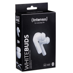 Intenso White Buds T302A Cuffie True Wireless Stereo (TWS) In-ear Chiamate/Musica/Sport/Tutti i giorni USB tipo-C Bluetooth