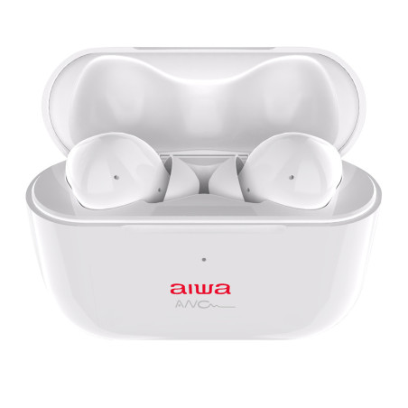 Aiwa EBTW-888ANC/WT cuffia e auricolare True Wireless Stereo (TWS) In-ear Musica e Chiamate Bluetooth Bianco