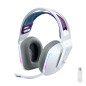Logitech G 981-000883 cuffia e auricolare Wireless A Padiglione Gaming Bianco Logitech G 981-000883 cuffia e auricolare Wireless A Padiglione Gaming Bianco