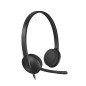 Logitech 981-000475 cuffia e auricolare Cablato A Padiglione Ufficio USB tipo A Nero Logitech 981-000475 cuffia e auricolare Cablato A Padiglione Ufficio USB tipo A Nero