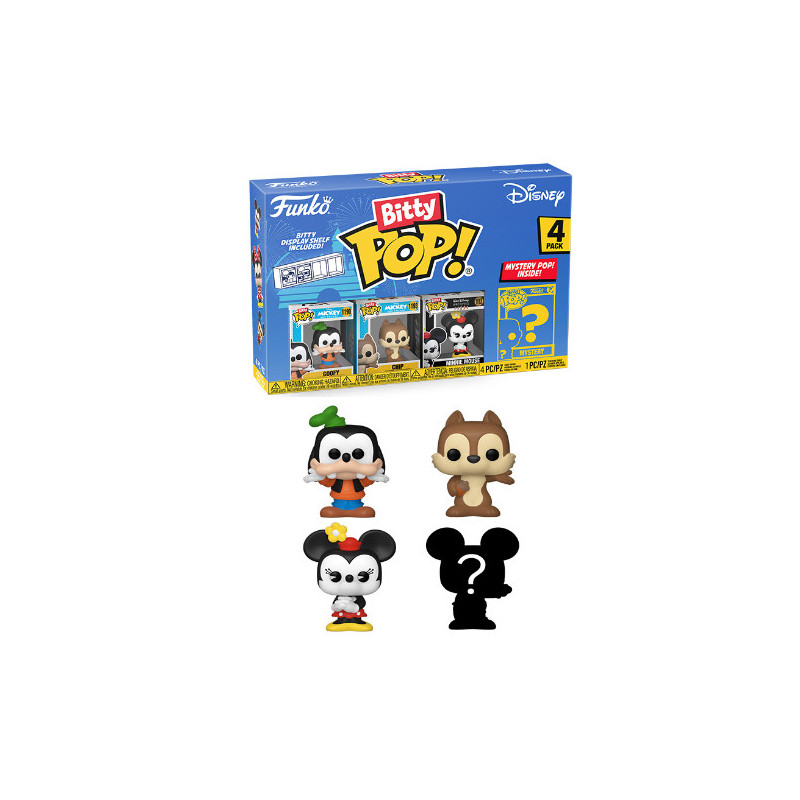 FUNKO POP! Bitty Pop : Disney Classici - 4 Personaggi- 2,5 Cm FUNKO POP! Bitty Pop : Disney Classici - 4 Personaggi- 2,5 Cm