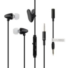 Muvit MUHPH0016 cuffia e auricolare Cablato In-ear Musica e Chiamate Nero