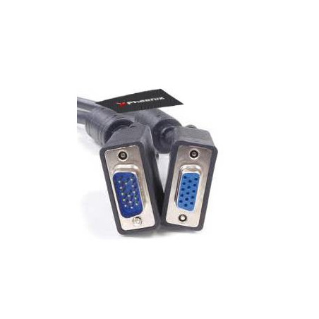 Phoenix Technologies 15m VGA cavo VGA VGA (D-Sub) Nero