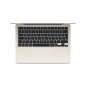 Apple MacBook Air Apple M M2 Computer portatile 34,5 cm (13.6") 16 GB 256 GB SSD Wi-Fi 6 (802.11ax) macOS Sonoma Beige