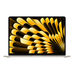 Apple MacBook Air Apple M M3 Computer portatile 38,9 cm (15.3") 16 GB 256 GB SSD Wi-Fi 6E (802.11ax) macOS Sequoia Beige