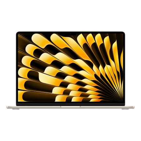 Apple MacBook Air Apple M M3 Computer portatile 38,9 cm (15.3") 16 GB 256 GB SSD Wi-Fi 6E (802.11ax) macOS Sequoia Beige