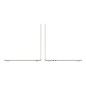 Apple MacBook Air Apple M M3 Computer portatile 38,9 cm (15.3") 16 GB 256 GB SSD Wi-Fi 6E (802.11ax) macOS Sequoia Beige