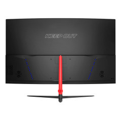 KeepOut XGM27PRO+V3 Monitor PC 68,6 cm (27") 1920 x 1080 Pixel Full HD Nero, Rosso