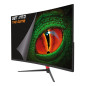KeepOut XGM27PRO+V3 Monitor PC 68,6 cm (27") 1920 x 1080 Pixel Full HD Nero, Rosso
