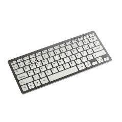 Tacens Levis Combo V2 tastiera Mouse incluso RF Wireless Metallico, Bianco