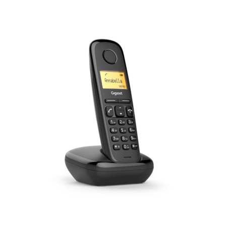 Telefono fijo inalambrico gigaset a170 negro 50 numeros agenda -  10 tonos