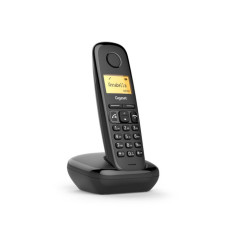 Telefono fijo inalambrico gigaset a270 negro 80 numeros agenda -  10 tonos