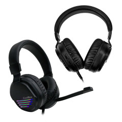 CoolBox Pack gaming DeepX-Wing 2 tastiera Mouse incluso USB QWERTY Spagnolo Nero