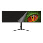 KeepOut XGM49UW5K Monitor PC 124,5 cm (49") 5120 x 1440 Pixel SDQHD Nero