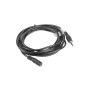 Lanberg CA-MJFJ-10CC-0030-BK cavo audio 3 m 3.5mm Nero