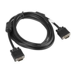 Lanberg CA-VGAC-10CC-0030-B cavo VGA 3 m VGA (D-Sub) Nero