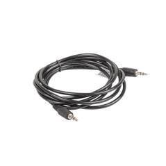 Lanberg CA-MJMJ-10CC-0020-BK cavo audio 2 m 3.5mm Nero