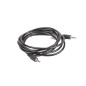Lanberg CA-MJMJ-10CC-0020-BK cavo audio 2 m 3.5mm Nero