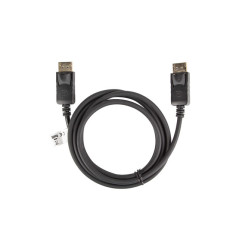 Lanberg CA-DPDP-10CC-0018-BK cavo DisplayPort 1,8 m Nero