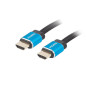 Lanberg CA-HDMI-P20CU-0010-BK cavo HDMI 1 m HDMI tipo A (Standard) Nero, Blu Lanberg CA-HDMI-P20CU-0010-BK cavo HDMI 1 m HDMI tipo A (Standard) Nero, Blu