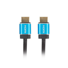Lanberg CA-HDMI-P20CU-0010-BK cavo HDMI 1 m HDMI tipo A (Standard) Nero, Blu