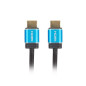 Lanberg CA-HDMI-P20CU-0010-BK cavo HDMI 1 m HDMI tipo A (Standard) Nero, Blu Lanberg CA-HDMI-P20CU-0010-BK cavo HDMI 1 m HDMI tipo A (Standard) Nero, Blu