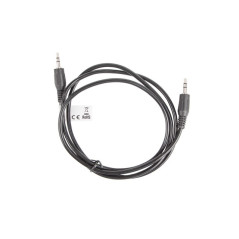 Lanberg CA-MJMJ-10CC-0012-BK cavo audio 1,2 m 3.5mm Nero