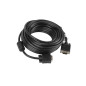 Lanberg CA-VGAC-10CC-0100-B cavo VGA 10 m VGA (D-Sub) Nero Lanberg CA-VGAC-10CC-0100-B cavo VGA 10 m VGA (D-Sub) Nero