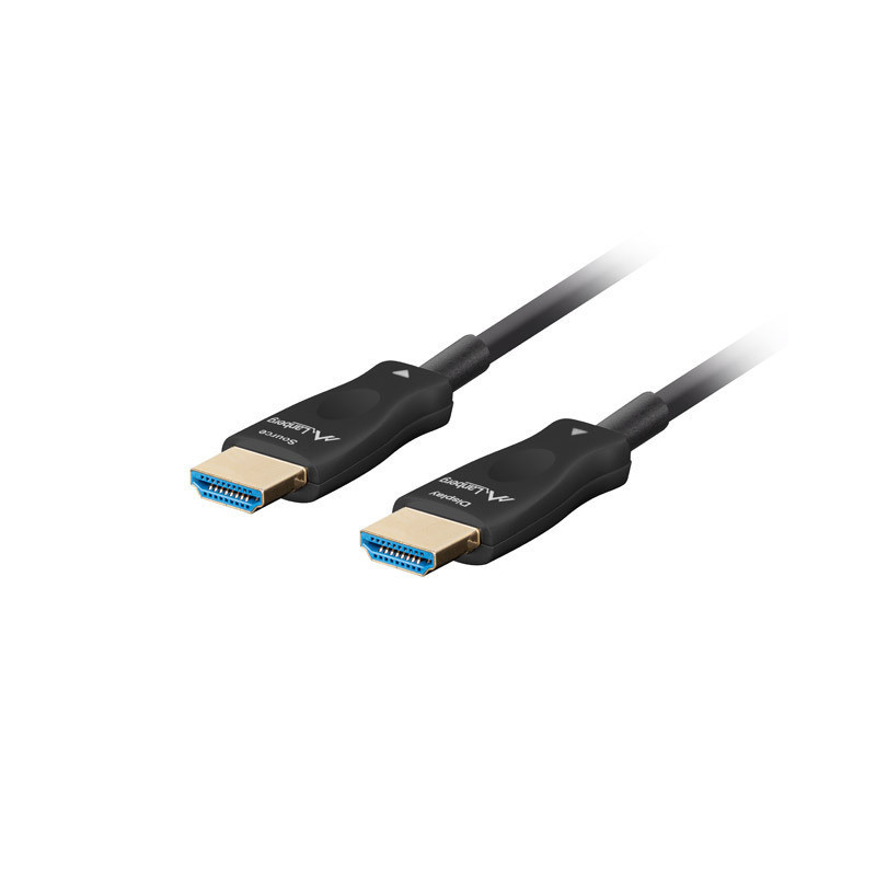 Lanberg CA-HDMI-30FB-1000-BK cavo HDMI 100 m HDMI tipo A (Standard) Nero