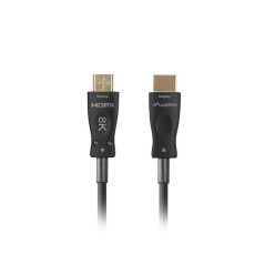 Lanberg CA-HDMI-30FB-1000-BK cavo HDMI 100 m HDMI tipo A (Standard) Nero