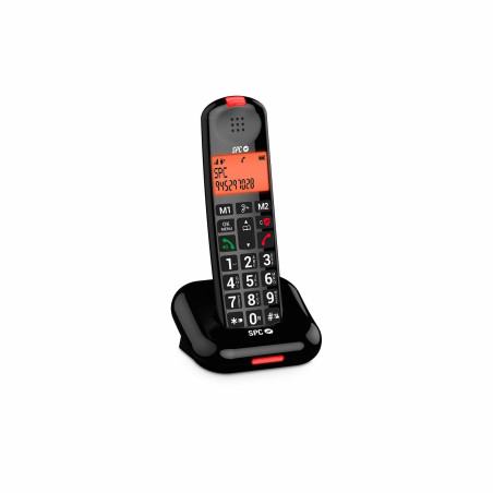 Telefono fijo inalambrico spc comfort kairo negro